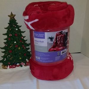 Velvet Plush Oversize Throw